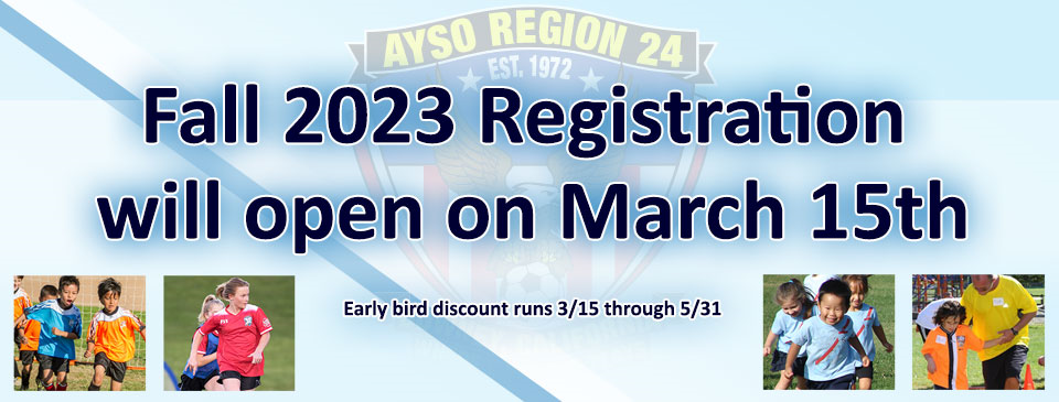 2023 Fall Registration is Open